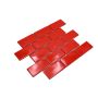 MOSAIK HANDMADE RED GLOSSY PRIS PER ARK