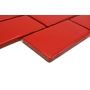 MOSAIK HANDMADE RED GLOSSY PRIS PER ARK