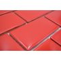 MOSAIK HANDMADE RED GLOSSY PRIS PER ARK