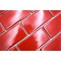 MOSAIK HANDMADE RED GLOSSY PRIS PER ARK