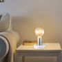 BORDSLAMPA HOME SWEET HOME STEN MARMOR SILVER