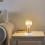 BORDSLAMPA HOME SWEET HOME STEN MARMOR GULD