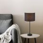 BORDSLAMPA HOME SWEET HOME SINGLE E27 SVART