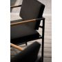 MATGRUPP SENSUM SANDEFJORD BORD + 6 STOLAR ARENDAL TEAK/SVART