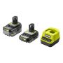 BATTERIKIT RYOBI RC18120-242X ONE+ 18V 1X4.0AH + 1X2.0AH