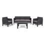 LOUNGESET TOOMAX MATILDE 5-SITS SVART
