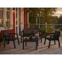 LOUNGESET TOOMAX RIVIERA JUTE SVART