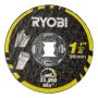 METALLKAPSKIVA RYOBI RAR301-6 TWIST LOCK 5-PACK