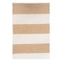 MATTA HOUSE NORDIC AMBER BEIGE/VIT 140X200 CM