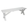 BÄNK BALTIC GARDEN SCOTTSDALE 140X44X39CM VIT