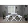 BÄNK BALTIC GARDEN SCOTTSDALE 140X44X39CM VIT