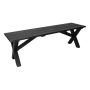 BÄNK BALTIC GARDEN SCOTTSDALE 140X44X39CM SVART