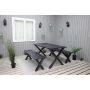 MATBORD BALTIC GARDEN SCOTTSDALE 150CM SVART