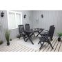 MATBORD BALTIC GARDEN SCOTTSDALE 150CM SVART