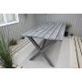 MATBORD BALTIC GARDEN SCOTTSDALE SHABBY CHIC 190CM GRÅ