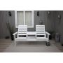 LOUNGEMÖBEL BALTIC GARDEN KINGDOM DUO-SOFFA VIT