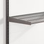 TÄCKLIST KONSOL ELFA GARAGE+ VÄNSTER 324MM MATTGRÅ