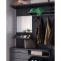 TRÅDHYLLA ELFA GARAGE+ 45X40CM MATTGRÅ