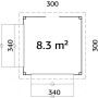 KIOSK PALMAKO CONNECT LENNA 305 8,3M²