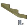 VANGSTYCKE PLUS 3-STEG TRYCKIMPREGNERAD INKL. BESLAG 117X39CM