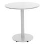 CAFÉSET HILLERSTORP NÄSBY BORD Ø70CM VIT+ 2 STAPELSTOLAR ÄPPELHED 