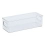FÖRVARINGSBOX ZELLER ORGANIZER PLAST Ø23CM TRANSPARENT