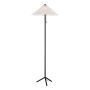 GOLVLAMPA MARKSLÖJD CABATO 140CM SVART/VIT 