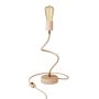 BORDSLAMPA CREATIVE CABLES FLEX WOOD NATUR