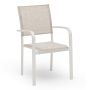 CAFÉSET HILLERSTORP NÄSBY BORD Ø70CM BEIGE+ 2 STAPELSTOLAR HÅNGER 
