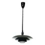 TAKLAMPA ANETA LIGHTING EPSILON MED HISS 45CM SVART