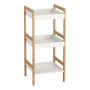 BADRUMSHYLLA ZELLER BAMBU 36X33X80CM VIT