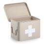 MEDICINLÅDA ZELLER METALL 22,5X16,5CM BEIGE 