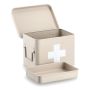 MEDICINLÅDA ZELLER METALL 22,5X16,5CM BEIGE 