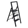 TRAPPSTEGE WENKO 3-STEG SVART