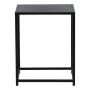 SIDOBORD VENTURE HOME STAAL 38X37X45,7CM SVART