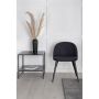 MATSTOL VENTURE HOME VELVET SVART