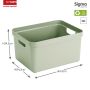 FÖRVARINGSLÅDA SUNWARE SIGMA HOME 32L GRÖN