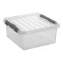 FÖRVARINGSLÅDA SUNWARE Q-LINE 18L TRANSPARENT 