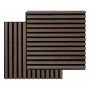 AKUSTIKPANEL FIBROTECH SQUARE VALNÖT 22X520X520MM