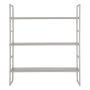 HYLLA HOUSE NORDIC SOPHIE 3 HYLLOR STÅL 48X55X17CM GRÅ