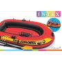 GUMMIBÅT INTEX EXPLORER PRO 200 MED ÅROR & PUMP 196CM 120KG