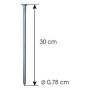 ANKARSPIK JABO GARDEN EDGE PRO METALL 30CM