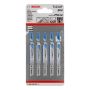 STICKSÅGSBLAD BOSCH T121AF METALL 5-PACK