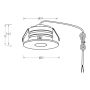 DOWNLIGHT DESIGNLIGHT MINI Ø25MM 1,2W ALUMINIUM 