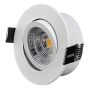 DOWNLIGHT DESIGNLIGHT TILT 3000K Ø80MM 4,4W VIT 