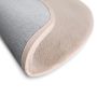 MATTA SUPERSOFT Ø130CM GRÅBEIGE 