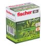 UNIVERSALPLUGG FISCHER UX GREEN R 8X50MM 40ST/FRP