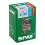PLÅTSLAGARSKRUV SPAX T-STAR A2 T20 KULLERFÖRSÄNKT 4,5X35MM 60ST/FRP