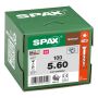 UNIVERSALSKRUV SPAX T-STAR PLUS C4 T20 5X60MM 100ST/FP