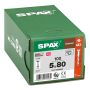 UNIVERSALSKRUV SPAX T-STAR PLUS C4 T20 5X80MM 100ST/FP